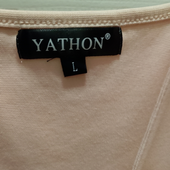 Pink and Blue Patterned Dress - Picture 6 of 6